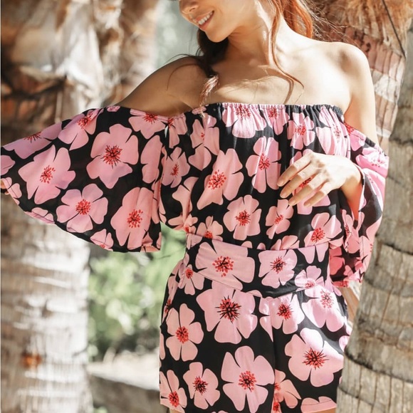 Fighting Eel Tops Fighting Eel Top Floral Burst Poshmark